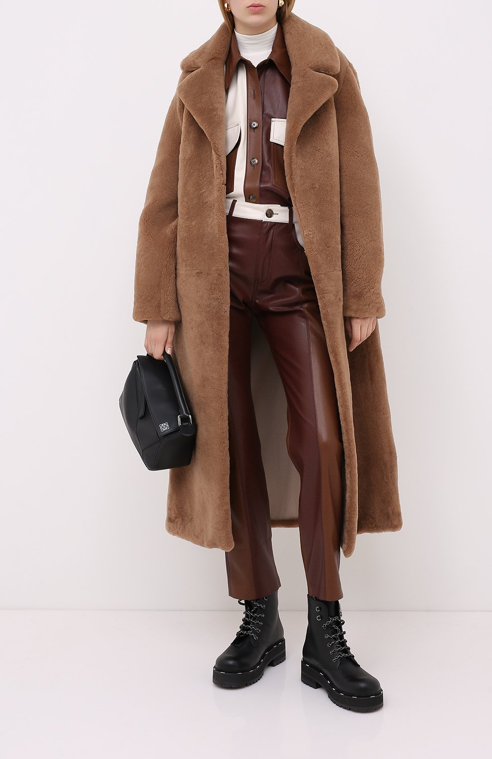 Шуба из овчины METEO YVES SALOMON, арт. 9WMM61820MERC, фото 2