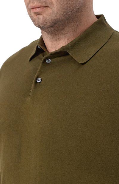 Хлопковое поло KITON, арт. UMKXX35K319, фото 5