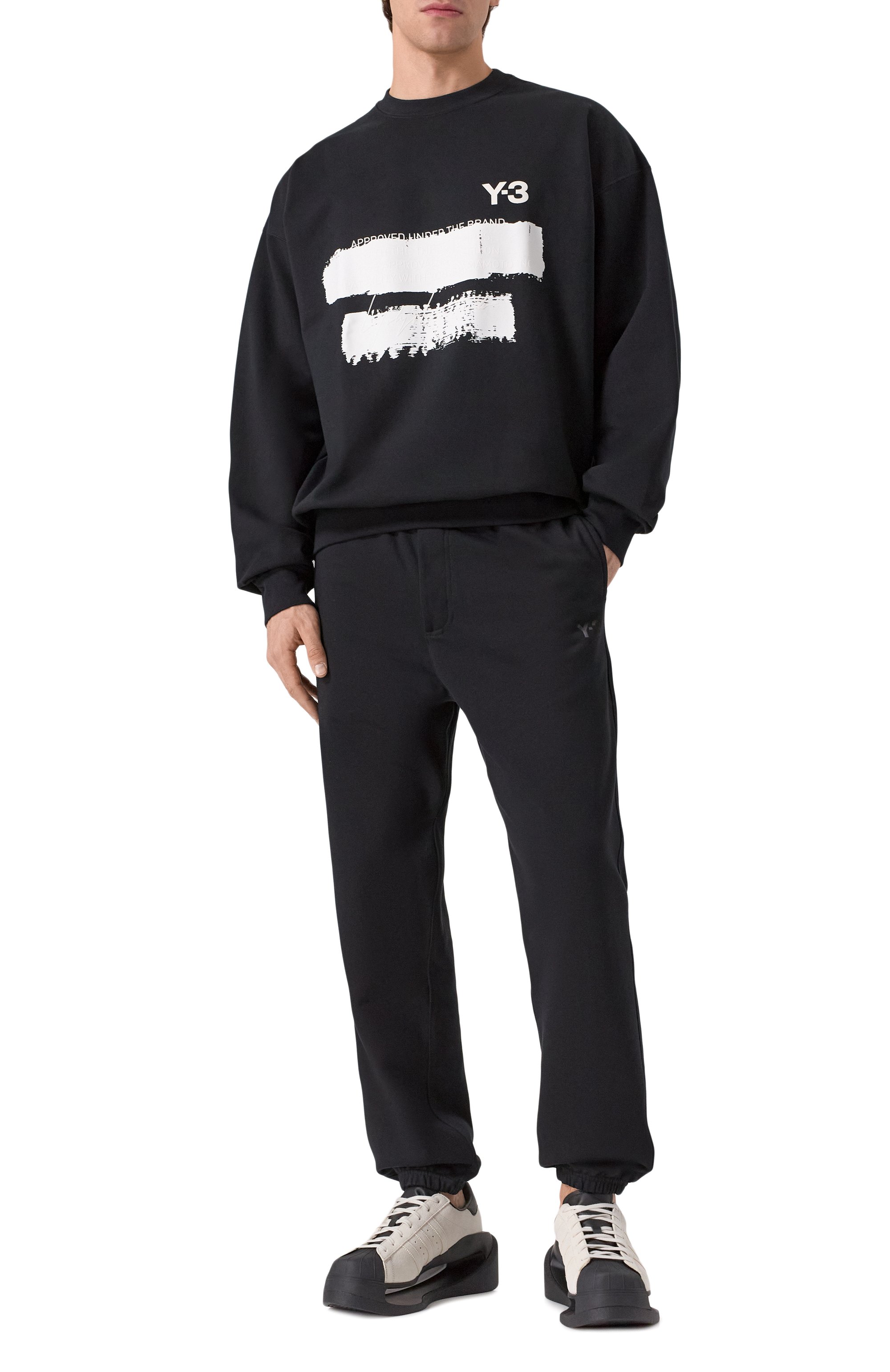 Хлопковый свитшот Y-3, арт. JN4881, фото 2
