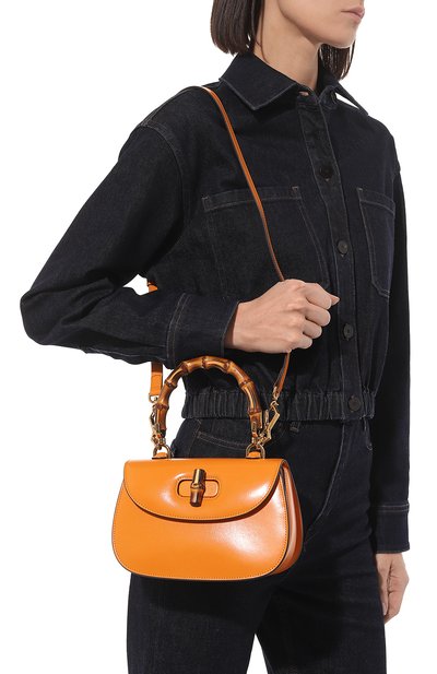 Сумка gucci bamboo 1947 small GUCCI, арт. 675797 10ODT, фото 2