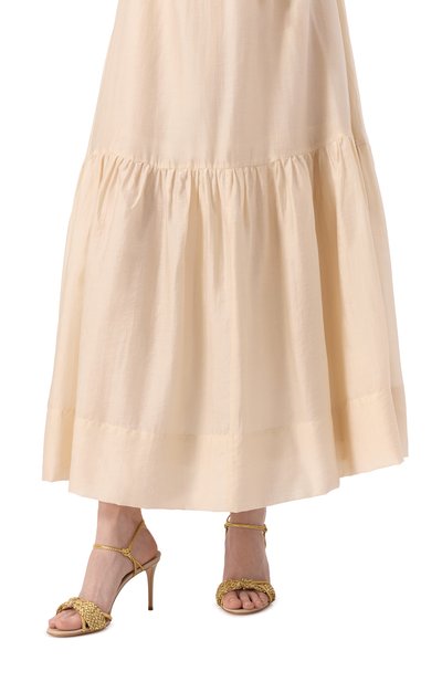 Комбинированные босоножки marbella julia CASADEI золотого цвета по цене 82350 руб., арт. 1L345J0801/C2731, фото 3 Комбинированные босоножки marbella julia CASADEI, арт. 1L345J0801/C2731, фото 3