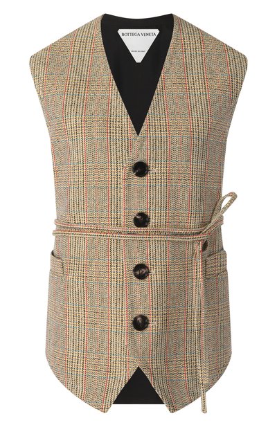 Жилет из шерсти и хлопка BOTTEGA VENETA, арт. 794207-V4BW0, фото 1