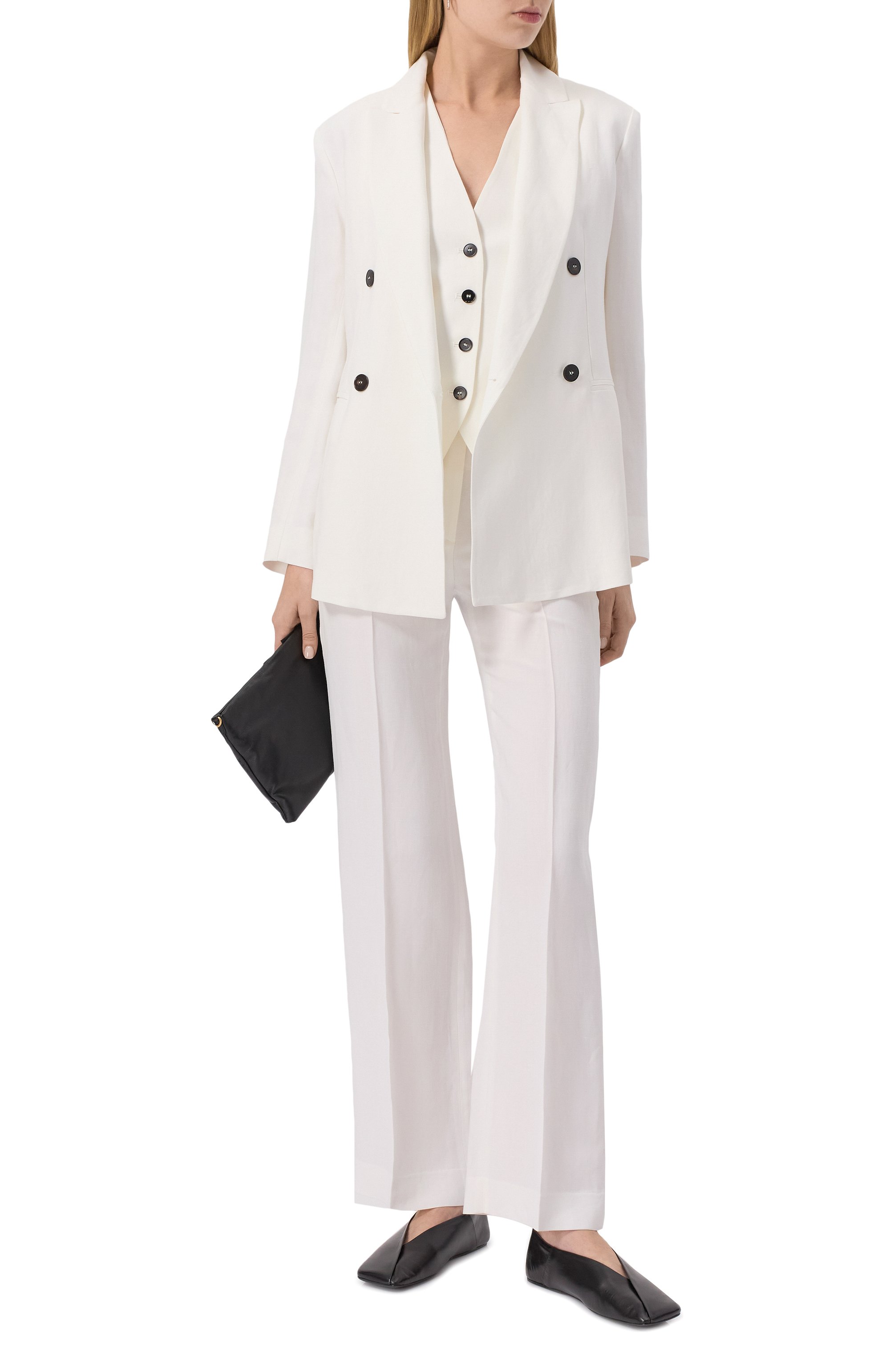 Жакет из вискозы и льна ANTONELLI FIRENZE, арт. M3128N/935, фото 2