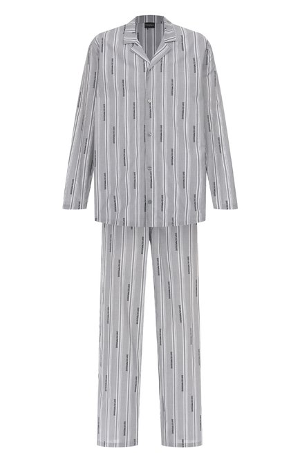 Мужская хлопковая пижама EMPORIO ARMANI, арт. EM000615/AF18543
