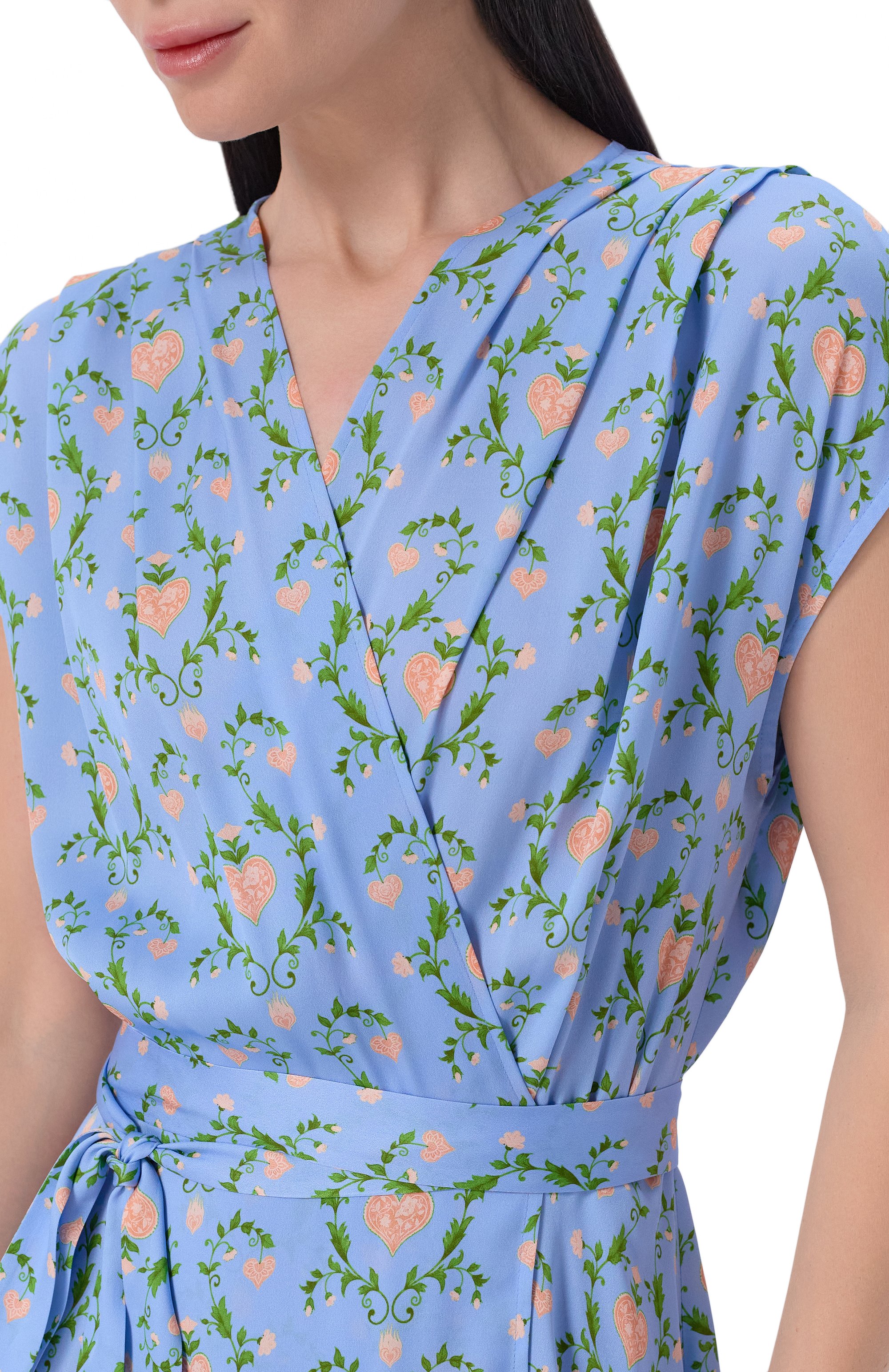 Шелковое платье OLOLOL, арт. OLDE160/1010.HEARTS423, фото 4