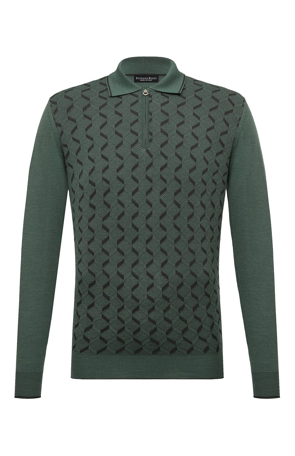 Поло из шерсти и шелка STEFANO RICCI, арт. KE08013P30/E24475, фото 1