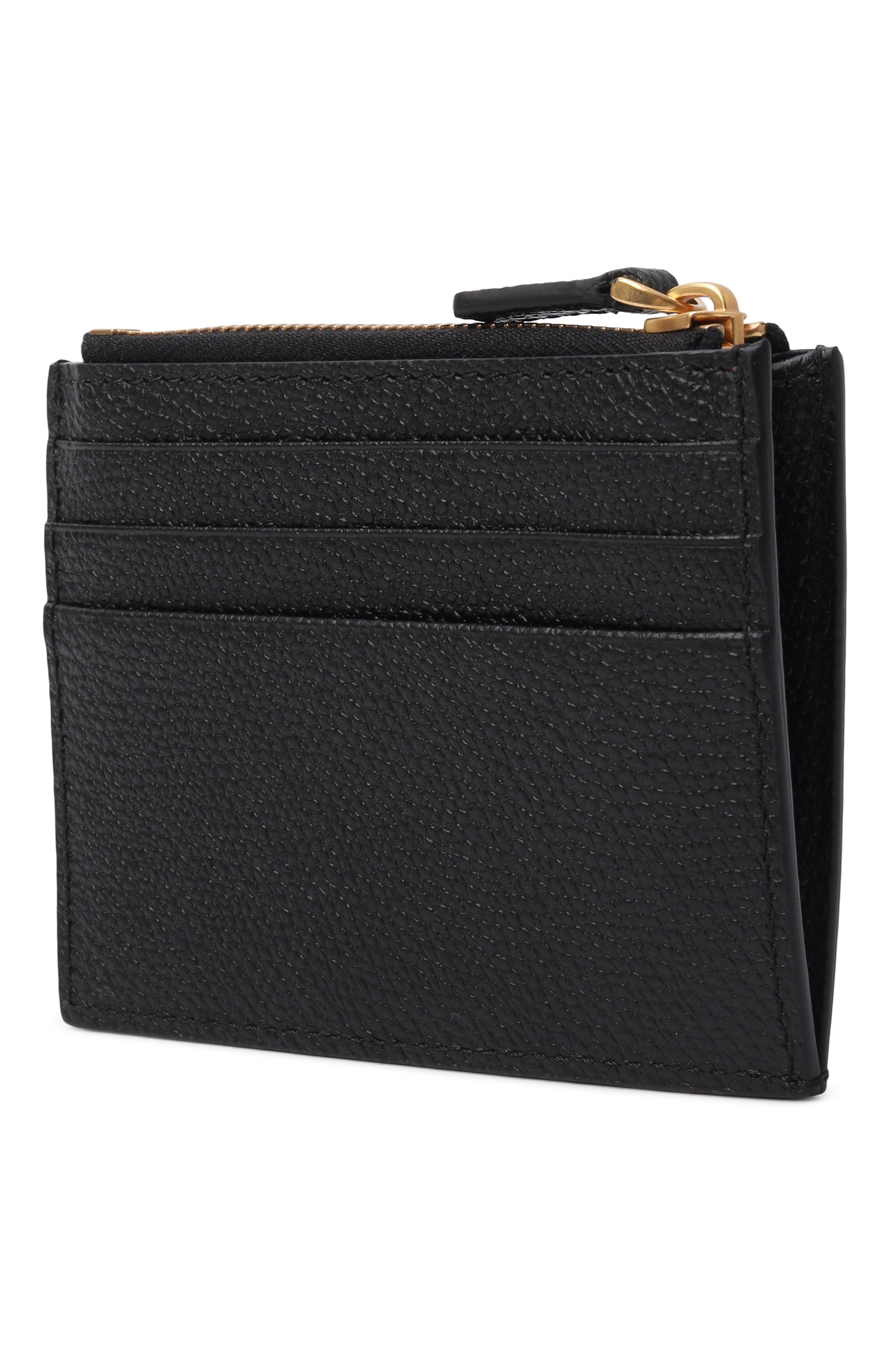 Кожаный футляр для кредитных карт VALENTINO черного цвета по цене 39600 руб., арт. 8W2P0AK9/SNP, фото 2 Кожаный футляр для кредитных карт VALENTINO, арт. 8W2P0AK9/SNP, фото 2
