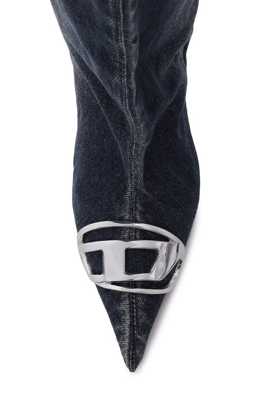 Текстильные сапоги D-Venus Slouchy Diesel Y03765/P8093 Синий  Y03765/P8093 Фото 6