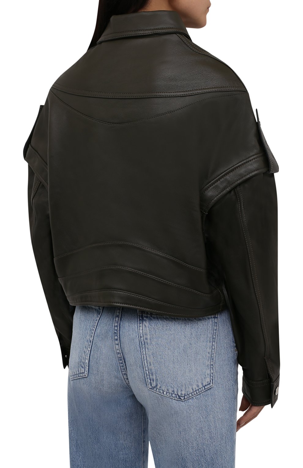 Кожаная куртка MANOKHI, арт. A00000985, фото 4