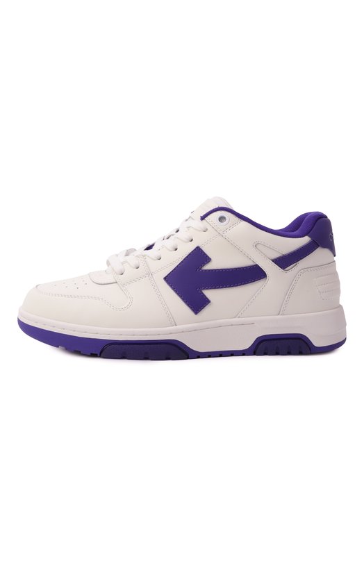 Кожаные кеды Out of Office Off-White 0MIA189S25LEA001 Белый  0MIA189S25LEA001 Фото 4
