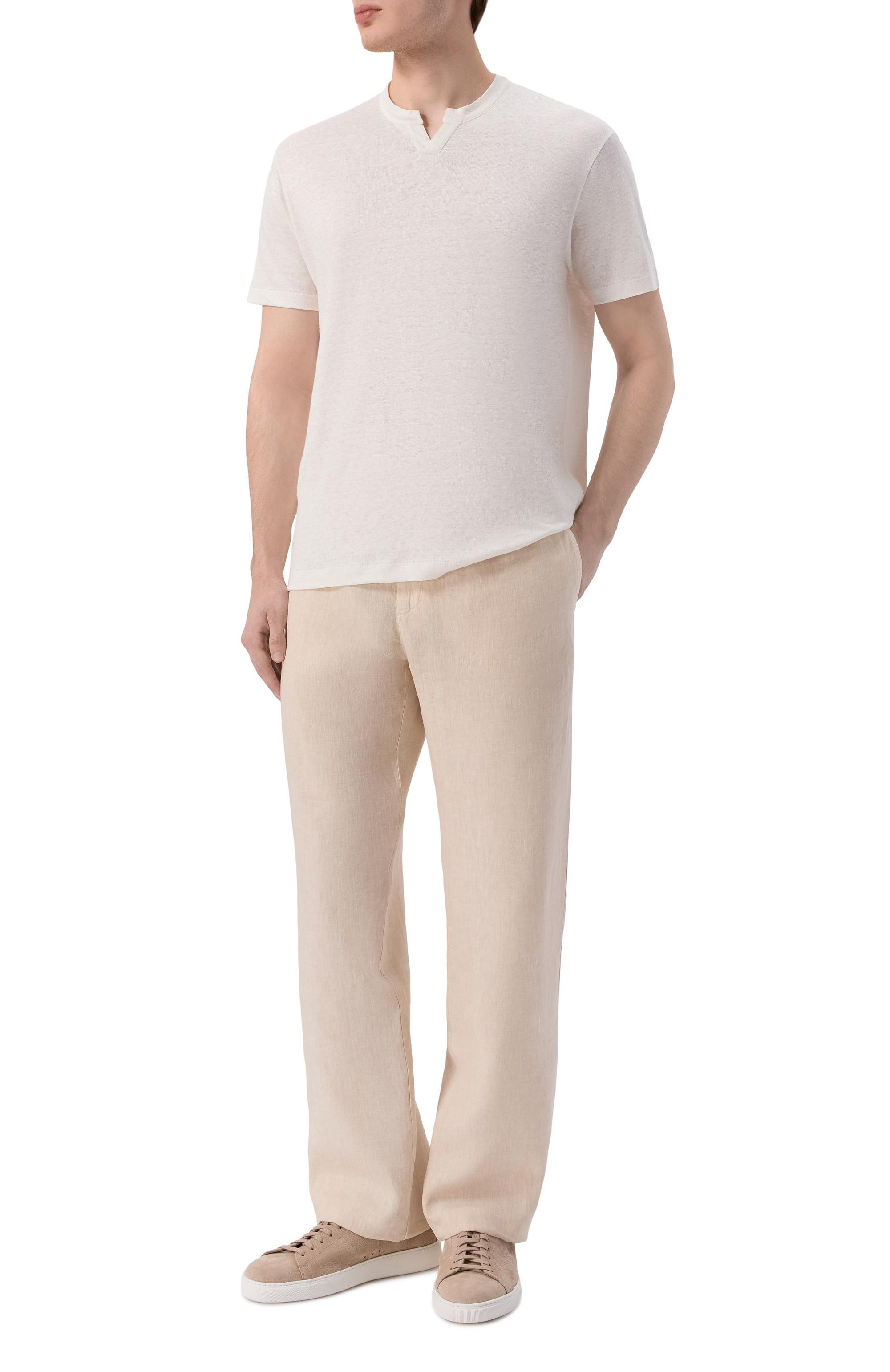 Льняная футболка PAUL&SHARK, арт. 26411050_001, фото 2