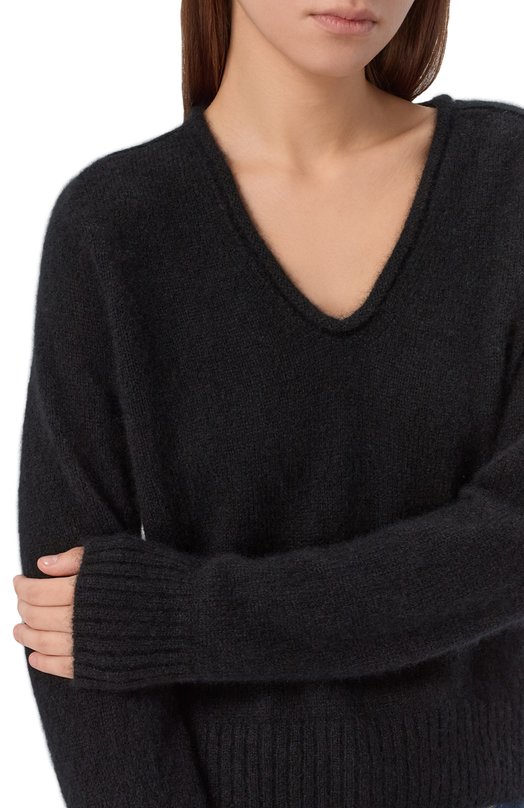 Кашемировый пуловер James Perse WLTC3067 Чёрный  WLTC3067 Фото 5