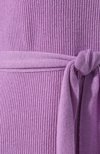 Платье с поясом NANUSHKA, арт. CANAAN_LAVENDER_CASHMERE BLEND RIB CASHMERE BLEND, фото 5
