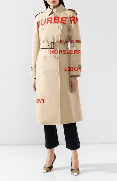 Хлопковый тренч wharfbridge BURBERRY, арт. 8013694, фото 3