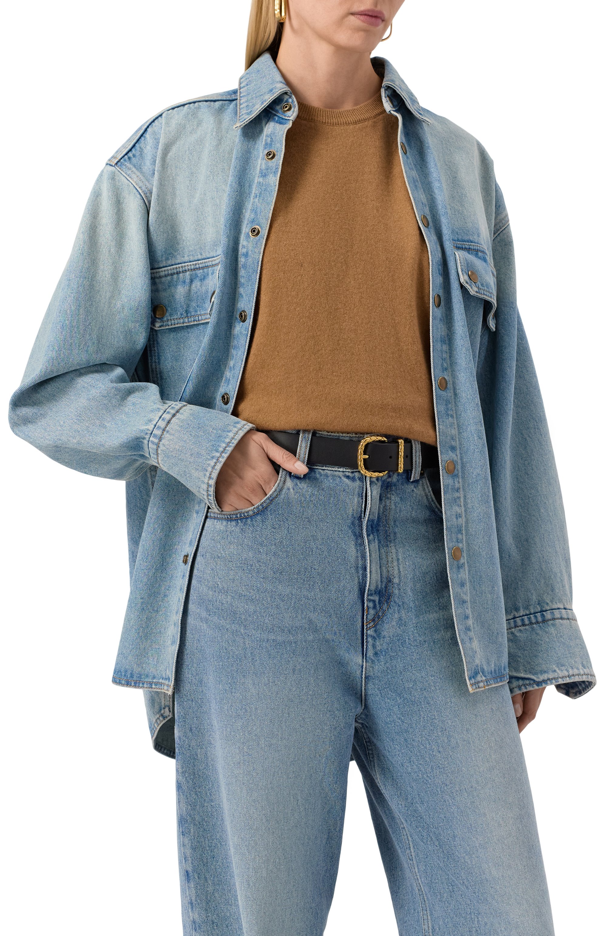 Кожаный ремень BOTTEGA VENETA, арт. 826665/VALK0, фото 2