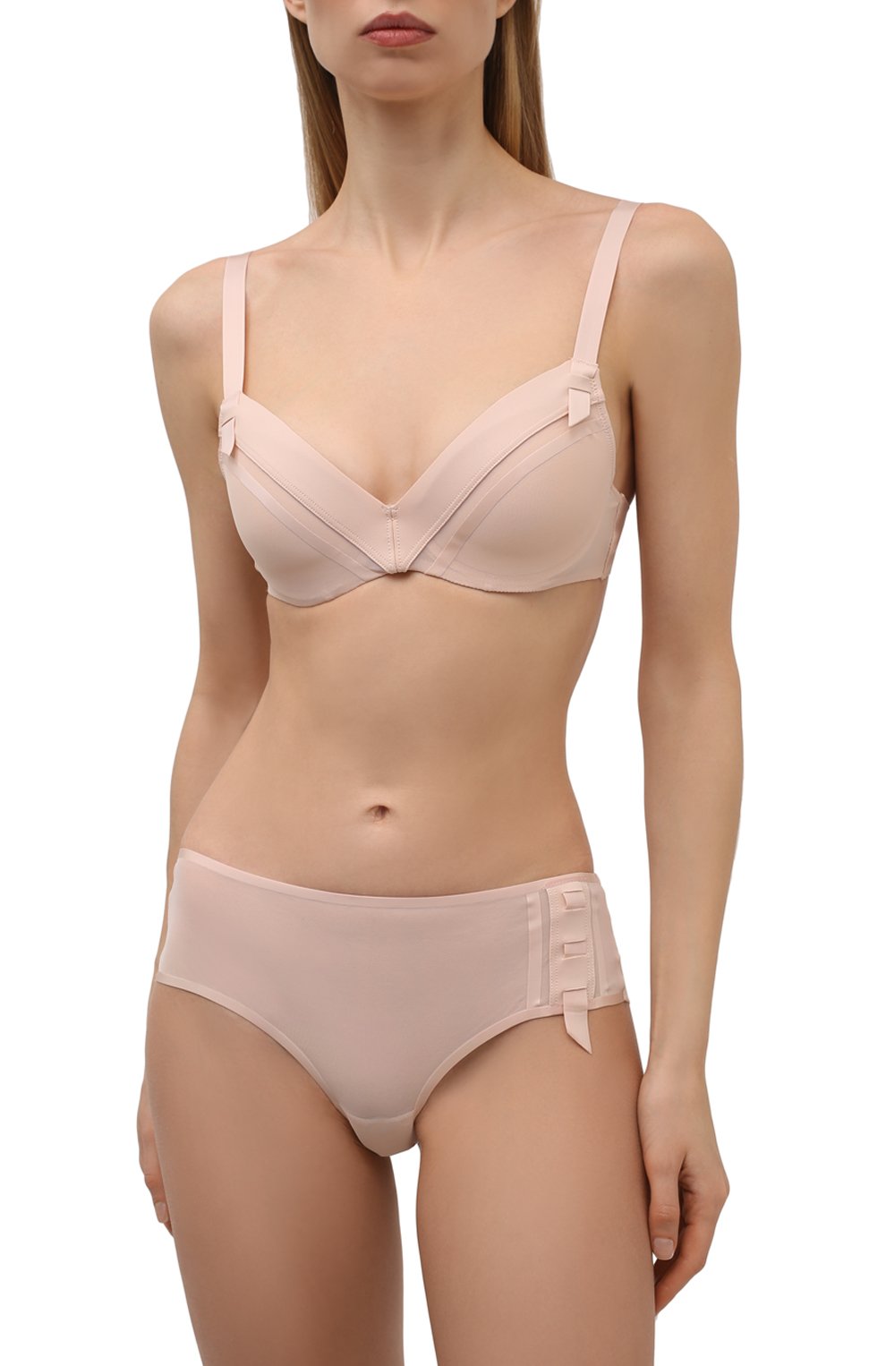 Трусы-слипы CHANTAL THOMASS бежевого цвета по цене 5620 руб., арт. T02D50, фото 2 Трусы-слипы CHANTAL THOMASS, арт. T02D50, фото 2