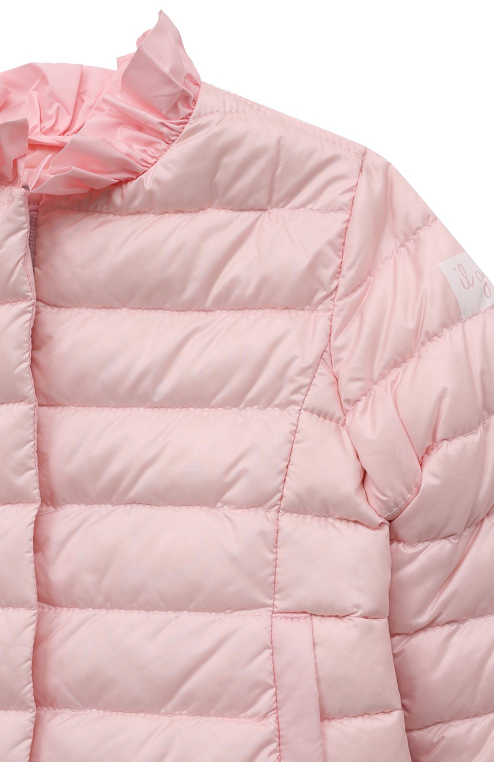 Пуховая куртка IL GUFO розового цвета по цене 36350 руб., арт. P23GR157N0068/12M, фото 3 Пуховая куртка IL GUFO, арт. P23GR157N0068/12M, фото 3