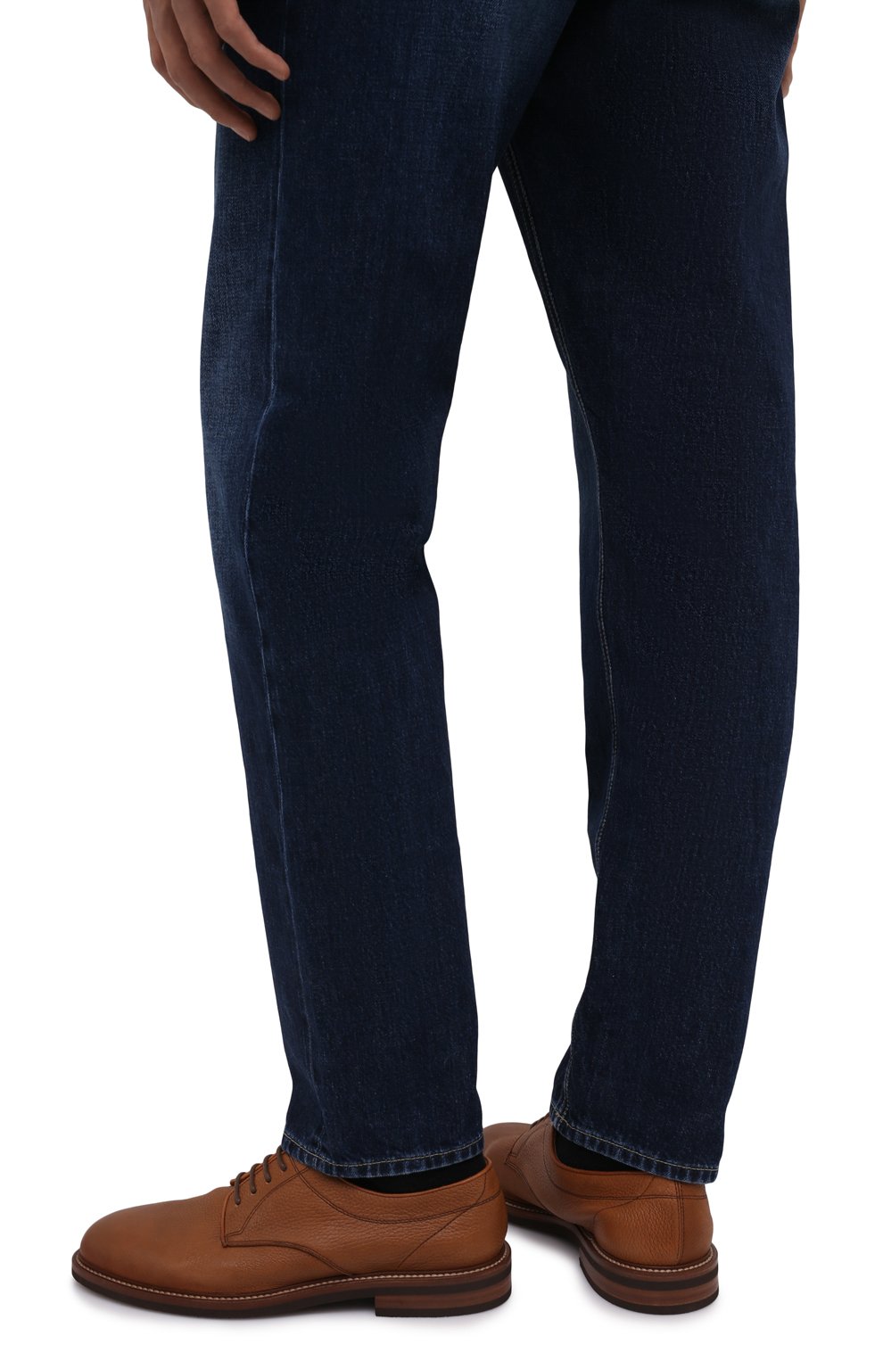 Кожаные дерби BRUNELLO CUCINELLI, арт. MZUCSLK938, фото 3