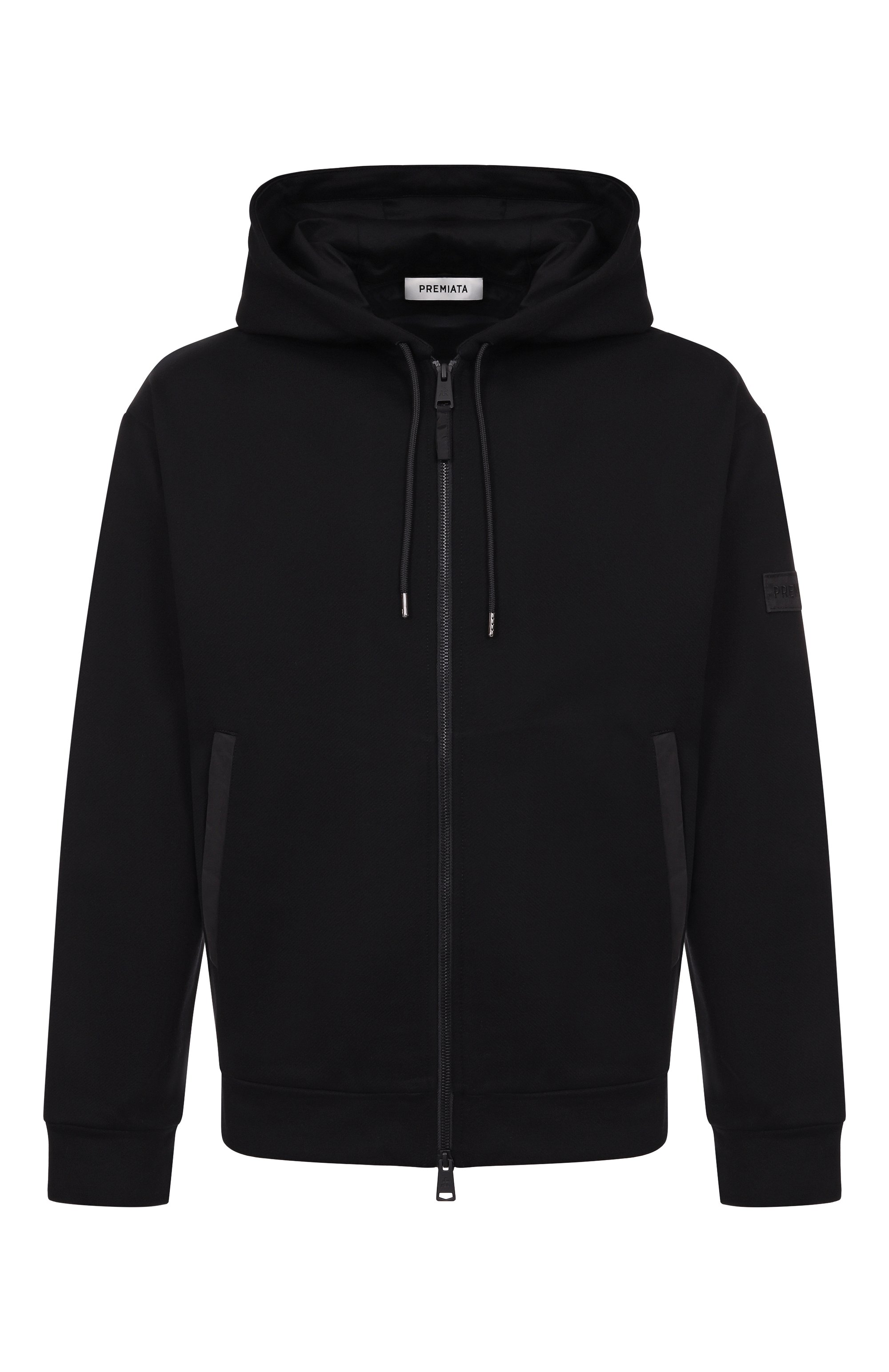 Хлопковая толстовка PREMIATA черного цвета по цене 39500 руб., арт. PA1034/FELPA, фото 1 Хлопковая толстовка PREMIATA, арт. PA1034/FELPA, фото 1