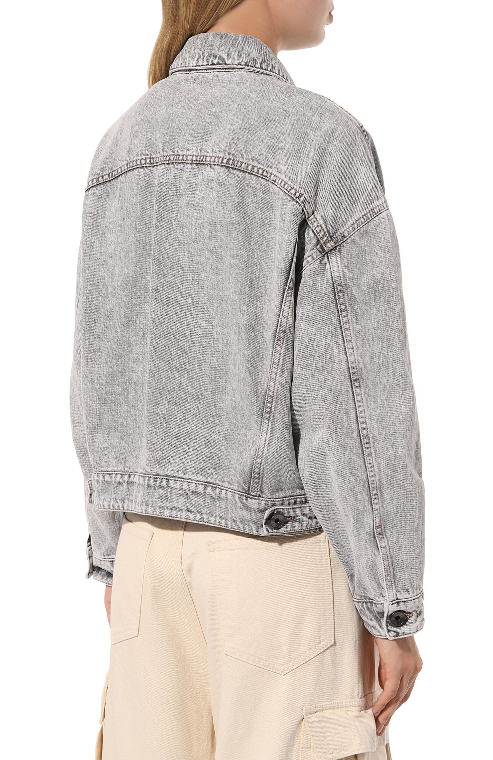 Джинсовая куртка BRUNELLO CUCINELLI, арт. MA0952984, фото 4