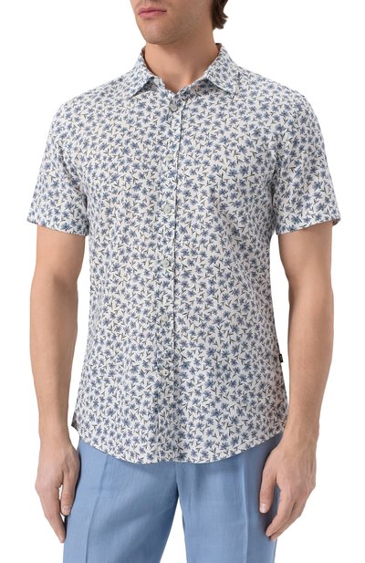 Льняная рубашка BOSS, арт. 50539565, фото 3