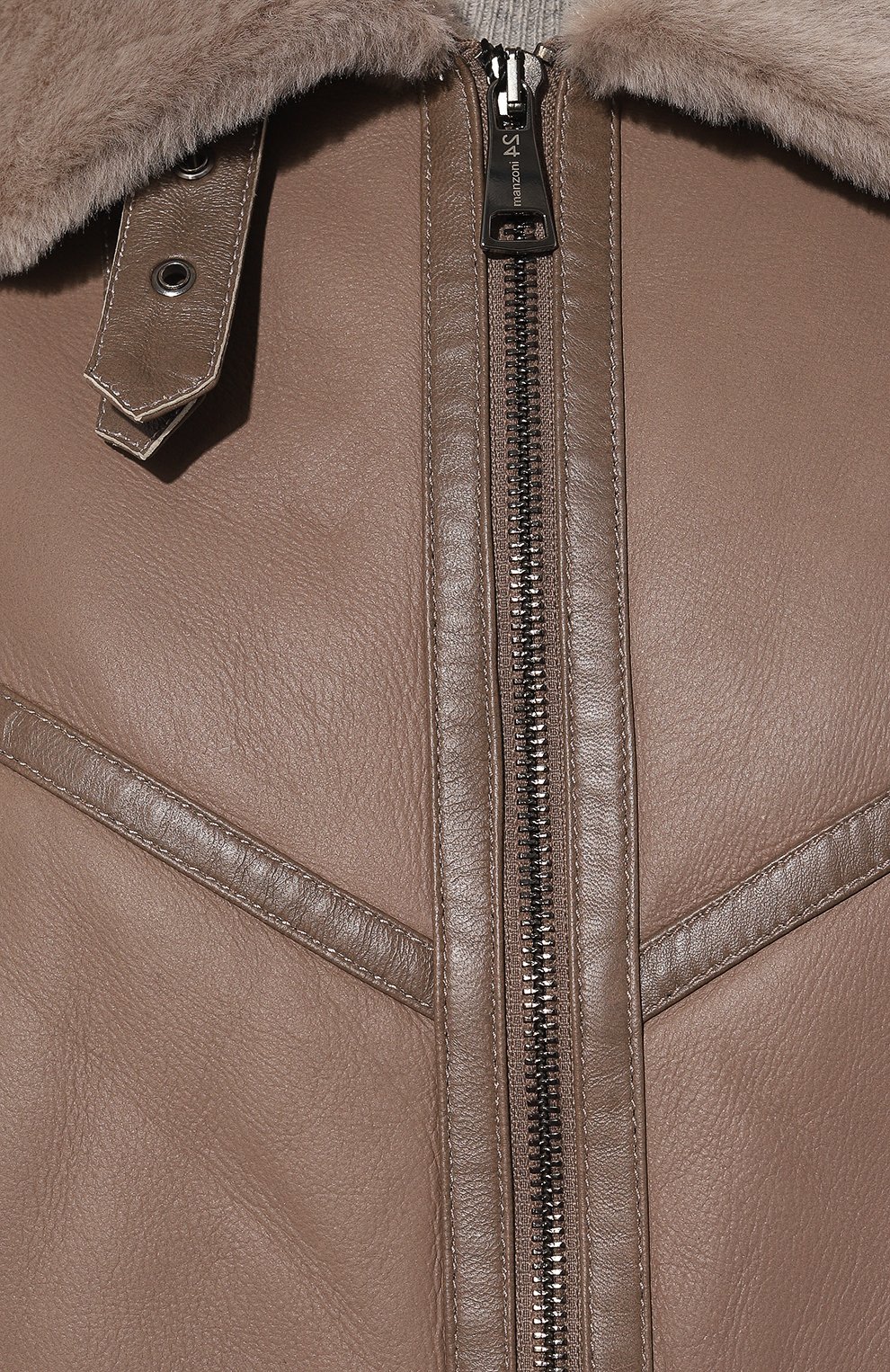 Дубленка из овчины MANZONI24, арт. 23M1292-S21, фото 5