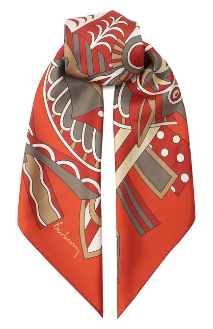 Женский шелковый платок BURBERRY, арт. 8102085