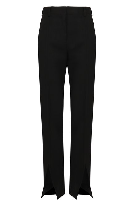 Женские брюки из вискозы и шелка JIL SANDER черного цвета, арт. J03KA0301-J65005 | Фото 1 (Автоматизация ТО: Проставлено; Автоматизация состава: Проставлено; Длина (брюки, джинсы): Удлиненные; Материал внешний: Шелк, Вискоза)