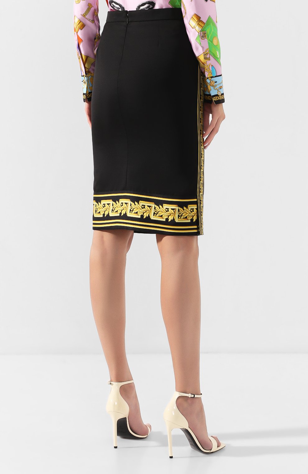 Шерстяная юбка VERSACE, арт. A83917/A220850, фото 4