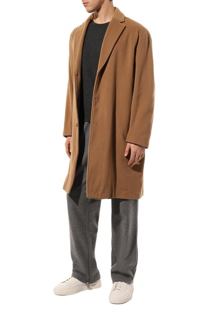 Кожаные кеды gloria SANTONI белого цвета по цене 74650 руб., арт. MBGT21779PNNGSL7I20, фото 2 Кожаные кеды gloria SANTONI, арт. MBGT21779PNNGSL7I20, фото 2