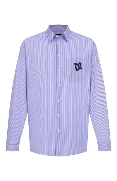 Мужская хлопковая рубашка DSQUARED2, арт. S78DM0043/D35285