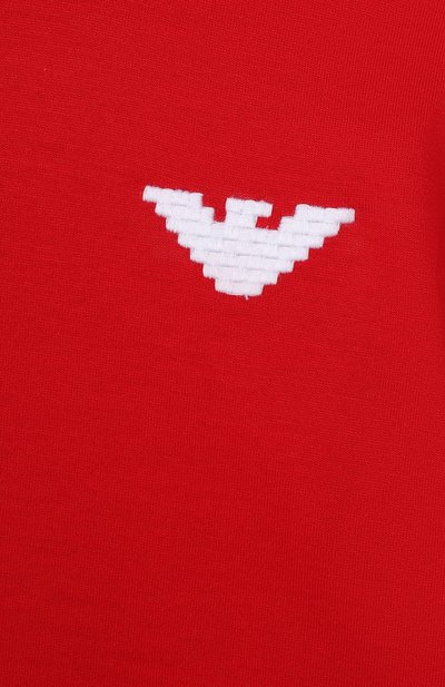 Поло из лиоцелла и хлопка EMPORIO ARMANI, арт. EB000910/AF10127, фото 3