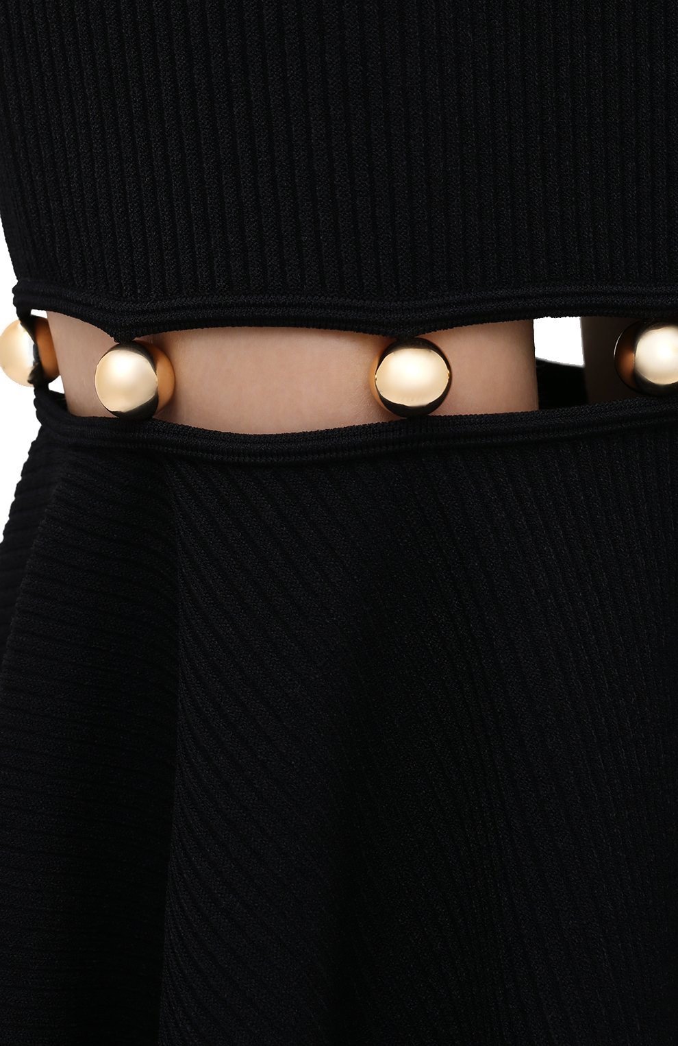 Платье из вискозы ALEXANDER MCQUEEN, арт. 633642/Q1APN, фото 5