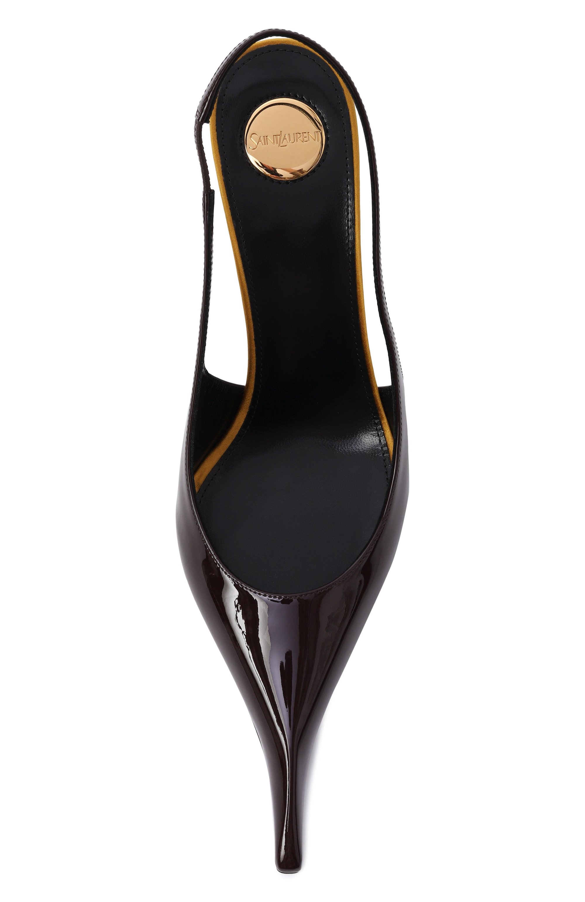 Кожаные туфли apolline 85 SAINT LAURENT, арт. 852535/1TVAN, фото 6