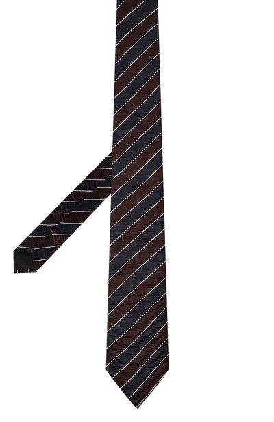 Шелковый галстук ZEGNA, арт. 1P8/Z8D82TA8, фото 3