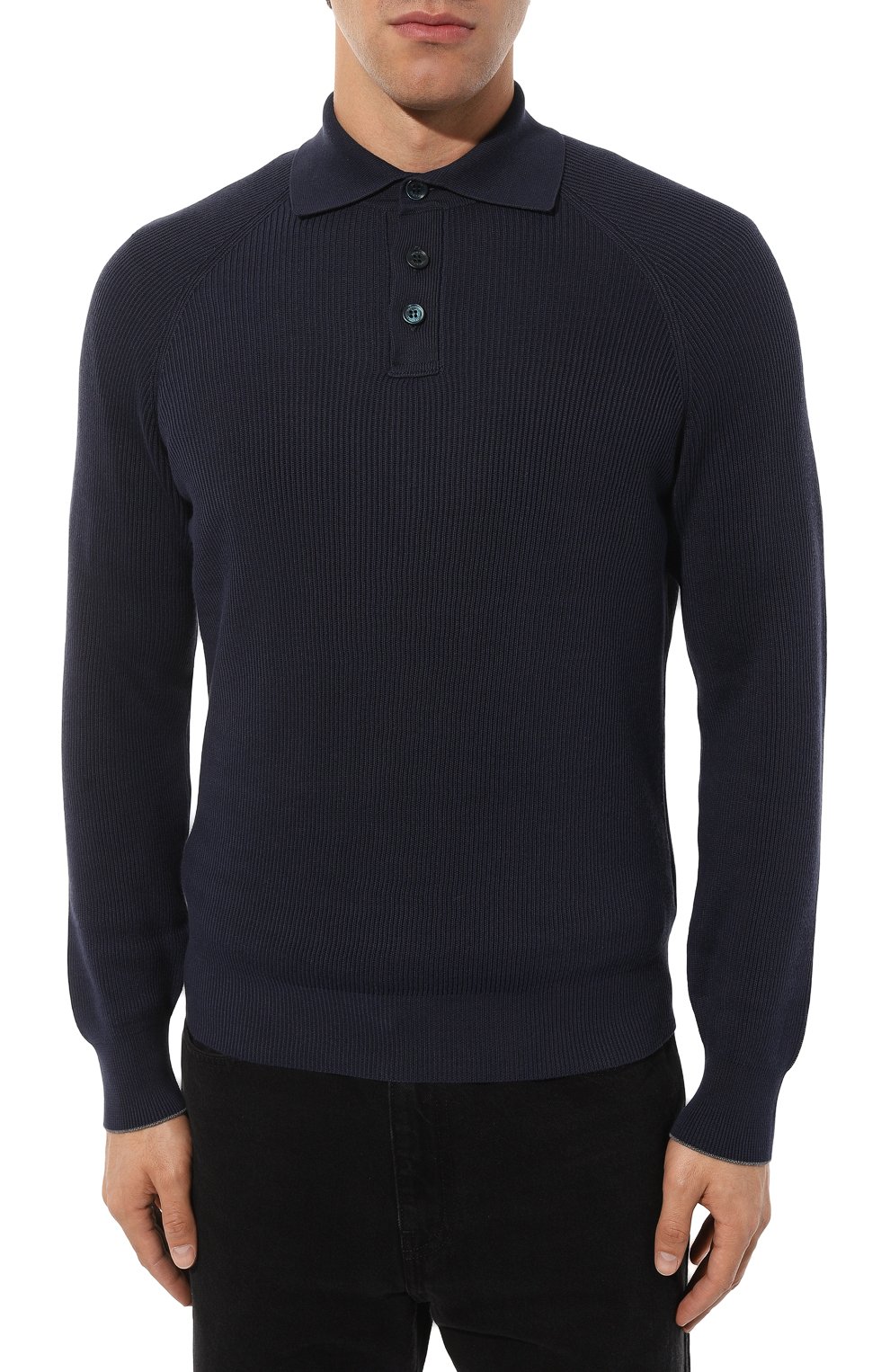 Хлопковое поло BRUNELLO CUCINELLI, арт. M2940B2189, фото 3