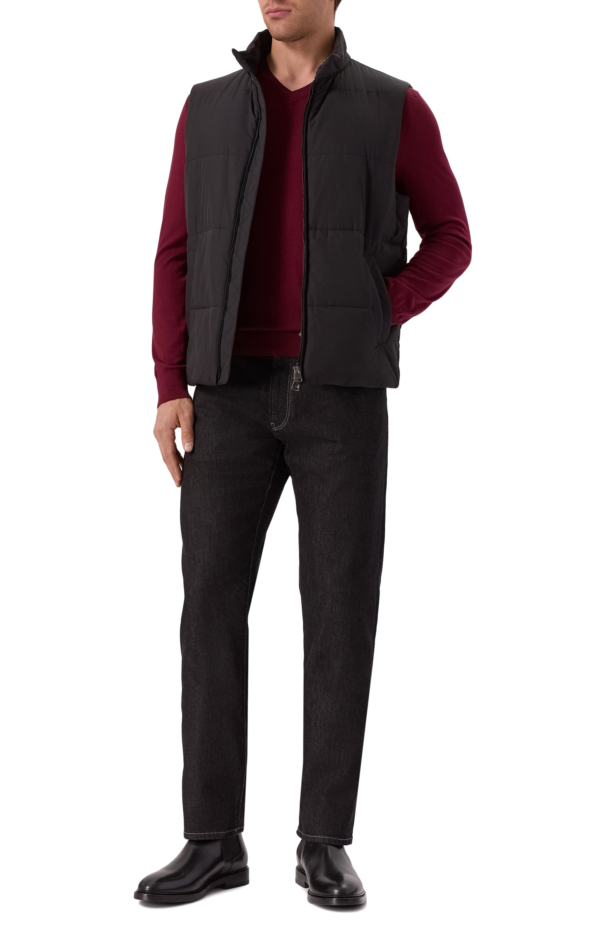 Утепленный жилет CANALI, арт. 041035U/SG03357, фото 2