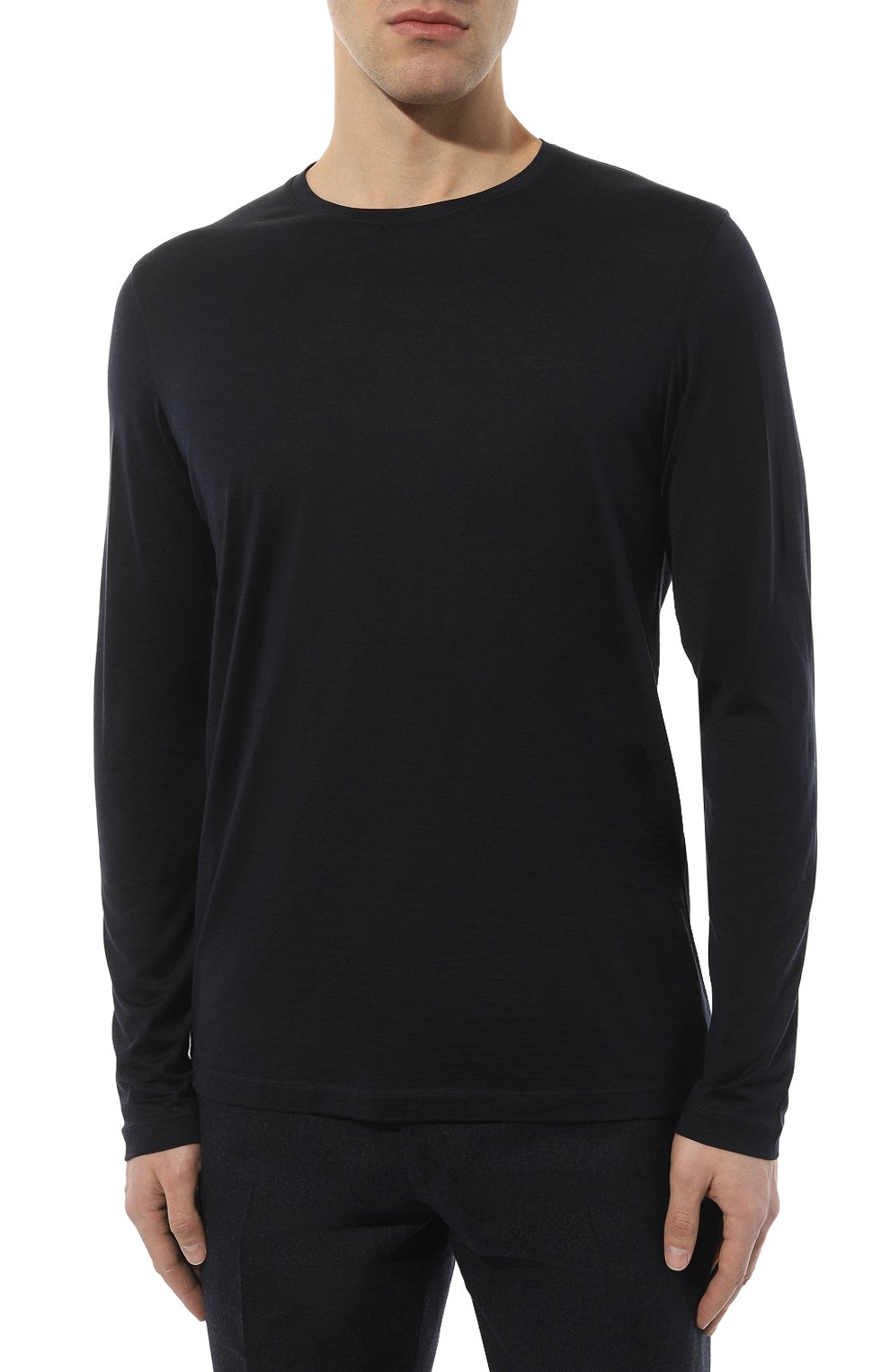 Лонгслив из шелка и хлопка CORNELIANI, арт. 93G550-9325023, фото 3