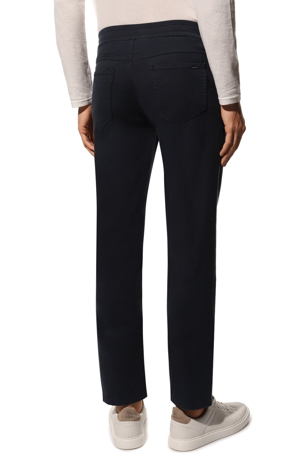 Брюки из хлопка и лиоцелла ZILLI, арт. M0Y-ZS520-TEPI9/BHR1, фото 4