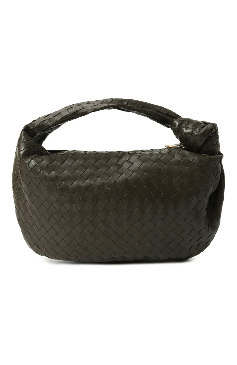 Женская сумка jodie BOTTEGA VENETA хаки цвета, арт. 600261-VCPP0 | Фото 6 (Материал: Натуральная кожа; Размер: large)