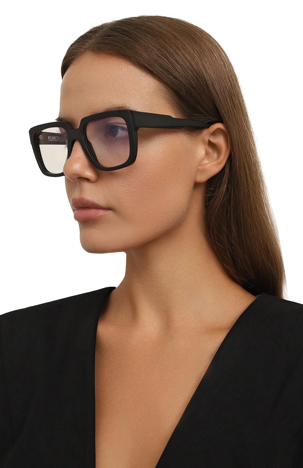 Оправа KUB0RAUM черного цвета по цене 49700 руб., арт. K3 BM, фото 2 Оправа KUB0RAUM, арт. K3 BM, фото 2