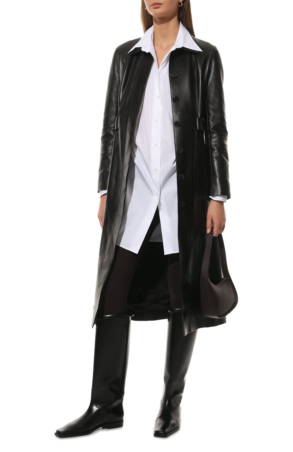 Хлопковая рубашка MAISON MARGIELA белого цвета по цене 66850 руб., арт. S51DL0253/S44397, фото 2 Хлопковая рубашка MAISON MARGIELA, арт. S51DL0253/S44397, фото 2