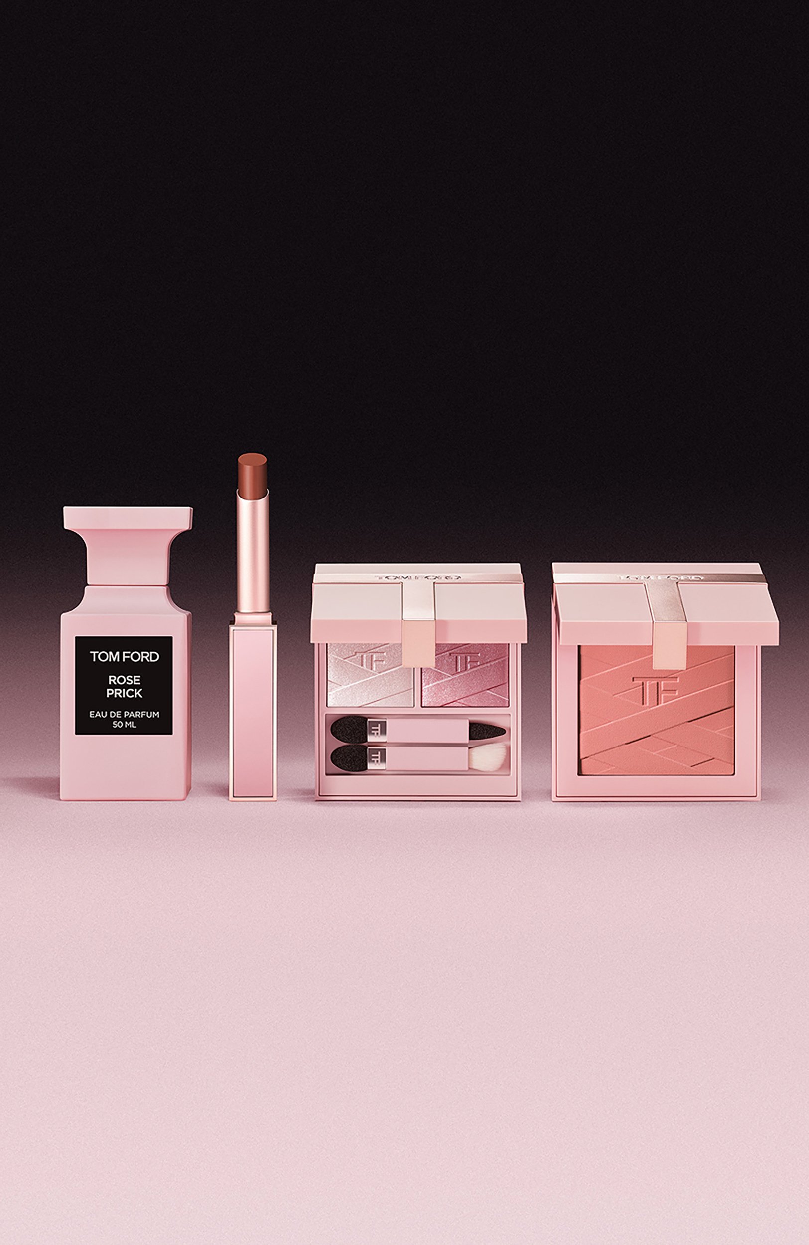 Палетка теней eye color duo lumiere, оттенок 02 smoked rose (3,6g) TOM FORD, арт. T3QQ-01, фото 5