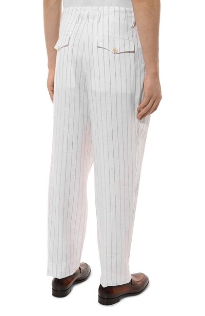 Льняные брюки BRUNELLO CUCINELLI, арт. MB401B2304, фото 4