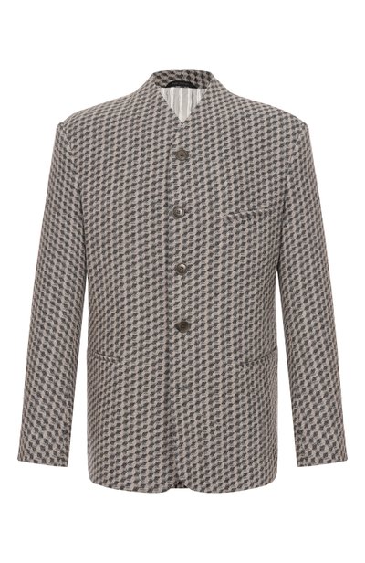Мужской пиджак из кашемира и шерсти GIORGIO ARMANI, арт. GM004464/TE23795