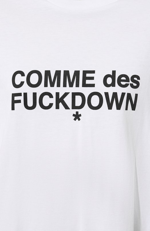 фото Хлопковое платье comme des fuckdown