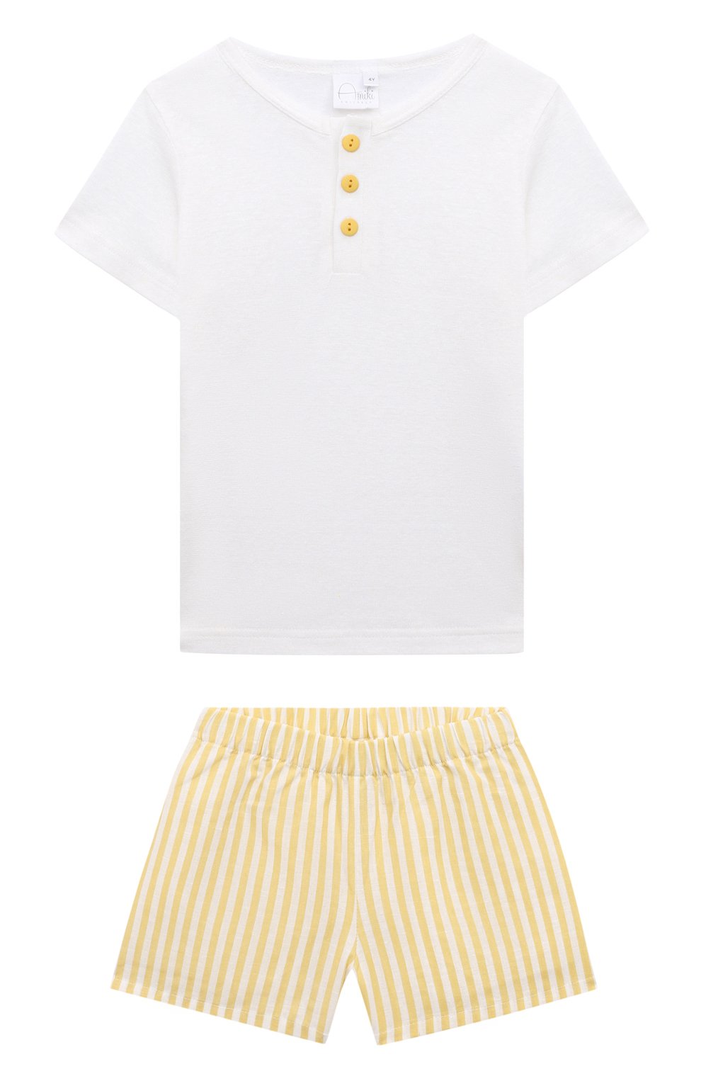 Хлопковая пижама AMIKI CHILDREN, арт. LE0, фото 1