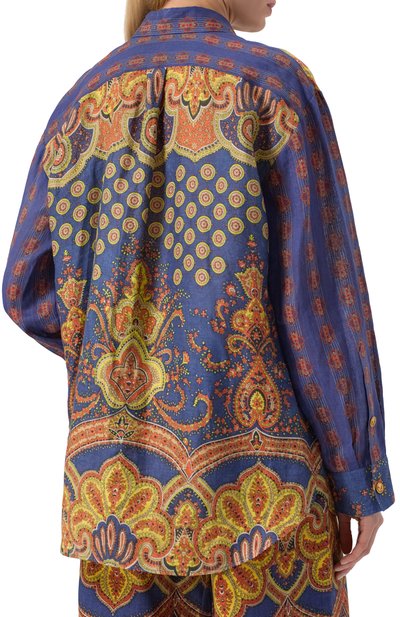 Льняная рубашка VALENTINO, арт. 6B3AB7A1950, фото 4