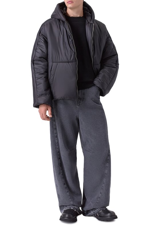 Джемпер из шерсти и кашемира Andrea Ya'aqov 25MMAG10/CASHMERE W00L Чёрный  25MMAG10/CASHMERE W00L Фото 2