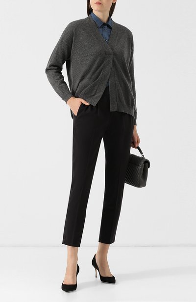 Однотонный кашемировый кардиган BRUNELLO CUCINELLI, арт. M12146206, фото 2
